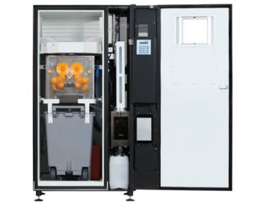 Zumex Verkaufsautomat für Orangensaft - offen