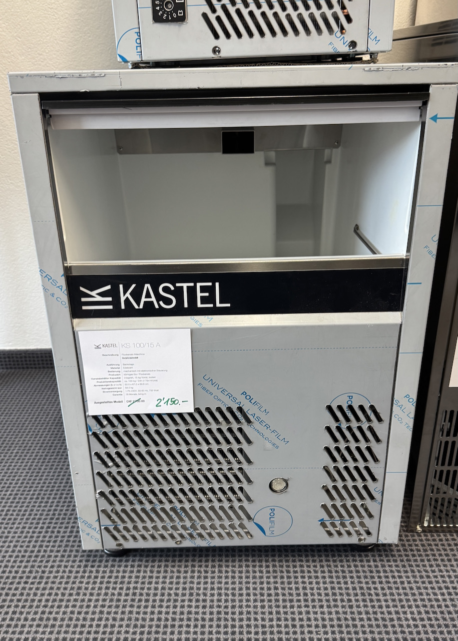KASTEL KS 100/15 Flockeneismaschine Occasion – Bild 2